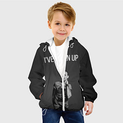 Куртка с капюшоном детская Given Up, цвет: 3D-белый — фото 2