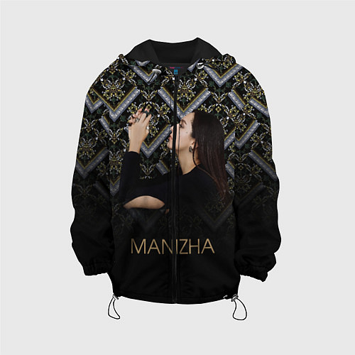 Детская куртка Манижа Manizha / 3D-Черный – фото 1