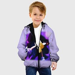 Куртка с капюшоном детская SONIC, цвет: 3D-черный — фото 2