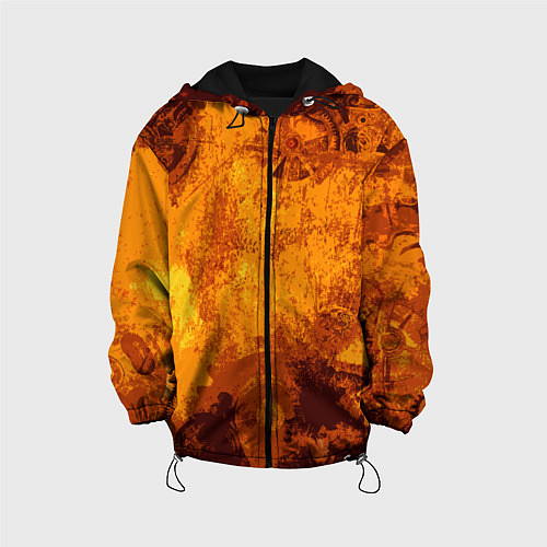 Детская куртка Стимпанк / 3D-Черный – фото 1