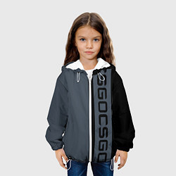 Куртка с капюшоном детская CSGO, цвет: 3D-белый — фото 2