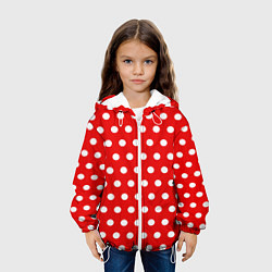 Куртка с капюшоном детская Маленькие луны, цвет: 3D-белый — фото 2