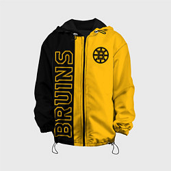 Куртка с капюшоном детская NHL BOSTON BRUINS, цвет: 3D-черный