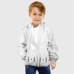 Куртка с капюшоном детская ФОРМА КАПИТАНА ГОТЕЙ 13 СПИНА, цвет: 3D-белый — фото 2