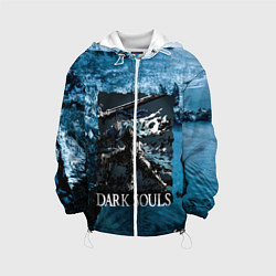 Куртка с капюшоном детская DARKSOULS Project Dark, цвет: 3D-белый