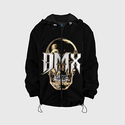 Куртка с капюшоном детская DMX Skull, цвет: 3D-черный