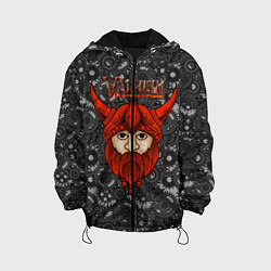 Детская куртка Valheim красный викинг