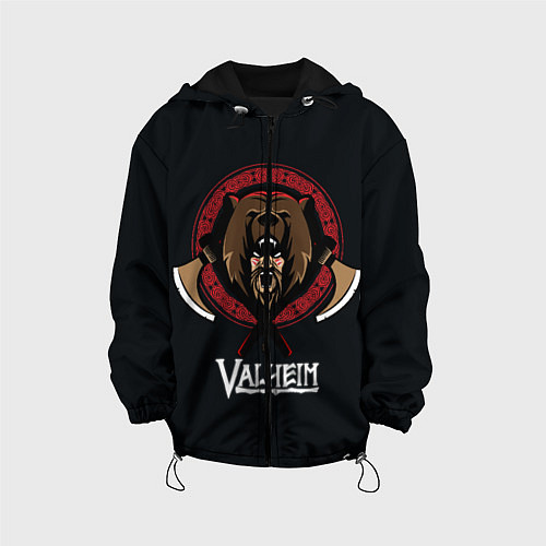 Детская куртка Valheim Viking Bear / 3D-Черный – фото 1