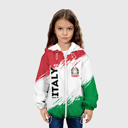 Куртка с капюшоном детская MADE IN ITALY, цвет: 3D-белый — фото 2