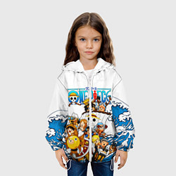 Куртка с капюшоном детская ONE PIECE ВАН ПИС МОРЕ, цвет: 3D-белый — фото 2