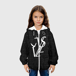 Куртка с капюшоном детская Репер - SODA LUV, цвет: 3D-белый — фото 2