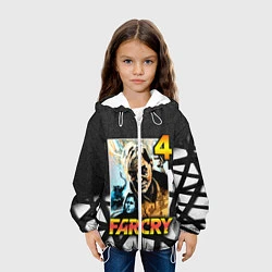 Куртка с капюшоном детская FARCRY 4 Пэйган Мин, цвет: 3D-белый — фото 2