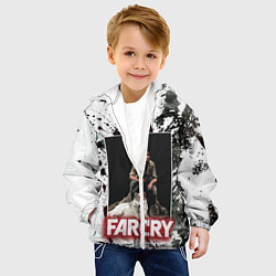 Куртка с капюшоном детская FARCRY WOLF, цвет: 3D-белый — фото 2