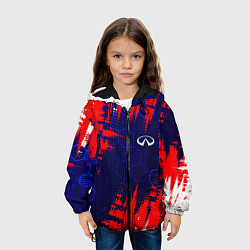 Куртка с капюшоном детская INFINITI - HI TECH ТЕХНОЛОГИИ, цвет: 3D-черный — фото 2