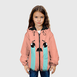 Куртка с капюшоном детская Crying Isaac, цвет: 3D-черный — фото 2