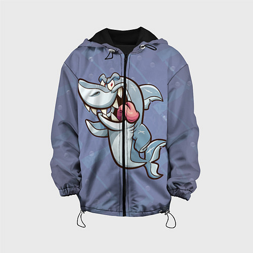 Детская куртка Акула / 3D-Черный – фото 1