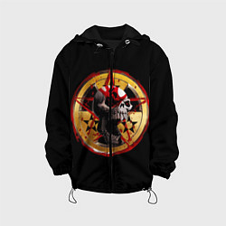 Куртка с капюшоном детская Five Finger Death Punch FFDP, цвет: 3D-черный
