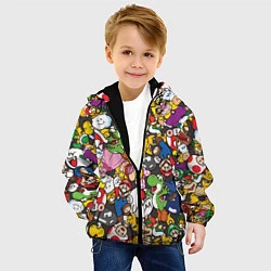 Куртка с капюшоном детская Capcom World, цвет: 3D-черный — фото 2