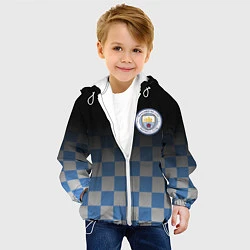 Куртка с капюшоном детская МАНЧЕСТЕР СИТИ МАНЧЕСТЕР, цвет: 3D-белый — фото 2