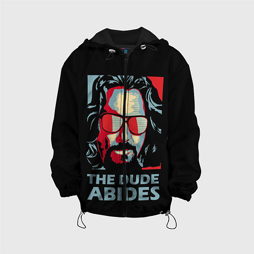 Детская куртка The Dude Abides Лебовски / 3D-Черный – фото 1