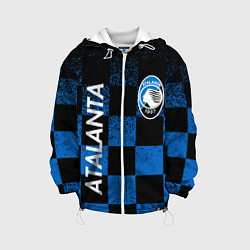 Куртка с капюшоном детская FC ATALANTA ФК АТАЛАНТА, цвет: 3D-белый