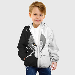 Куртка с капюшоном детская Фамитсу, цвет: 3D-белый — фото 2