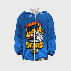 Куртка с капюшоном детская Грифф Griff Brawl Stars, цвет: 3D-белый