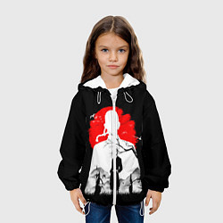 Куртка с капюшоном детская Кэн Рюгудзи Токийские мстители, цвет: 3D-белый — фото 2