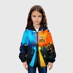 Куртка с капюшоном детская Road to global elite, цвет: 3D-черный — фото 2