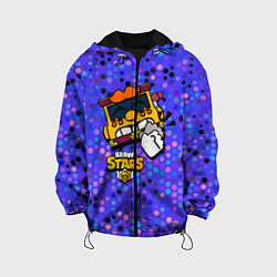 Куртка с капюшоном детская Грифф Griff Brawl Stars, цвет: 3D-черный