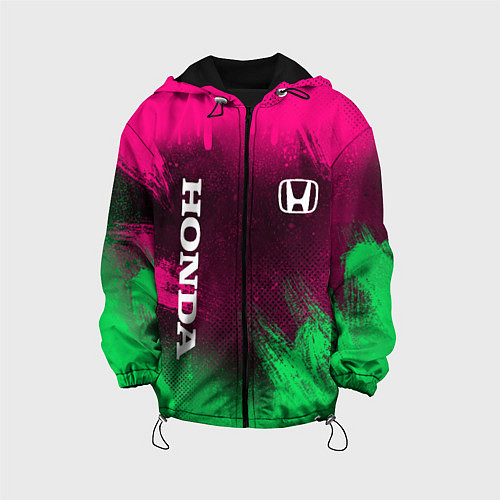 Детская куртка NEON HONDA НЕОН ХОНДА / 3D-Черный – фото 1