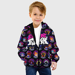Куртка с капюшоном детская FRIDAY NIGHT FUNKIN ГЕРОИ, цвет: 3D-черный — фото 2