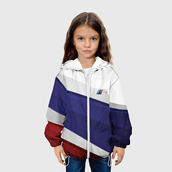 Куртка с капюшоном детская BMW БМВ Z, цвет: 3D-белый — фото 2