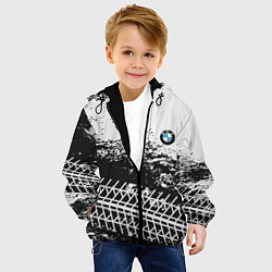 Куртка с капюшоном детская СЛЕД БМВ BMW Z, цвет: 3D-черный — фото 2
