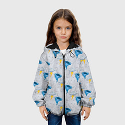 Куртка с капюшоном детская Вихрь - ураган, цвет: 3D-черный — фото 2