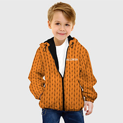 Куртка с капюшоном детская ORANGE ROPE HALLOWEEN, цвет: 3D-черный — фото 2