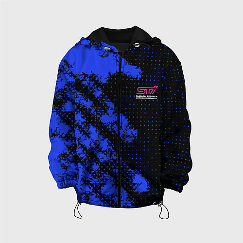 Детская куртка SUBARU STI СУБАРИСТ / 3D-Черный – фото 1