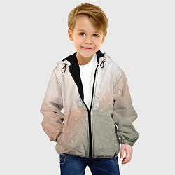 Куртка с капюшоном детская Мозг на фоне АПВ 7 1 22, цвет: 3D-черный — фото 2