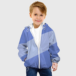 Куртка с капюшоном детская Теплый минимализм, цвет: 3D-белый — фото 2