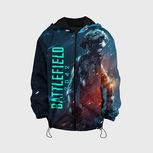 Детская куртка BATTLEFIELD 2042 SOLDIER WARS / 3D-Черный – фото 1