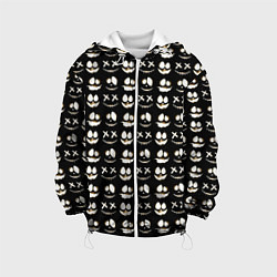 Детская куртка Прикольные смайлы Хэллоуин 2 Halloween 2
