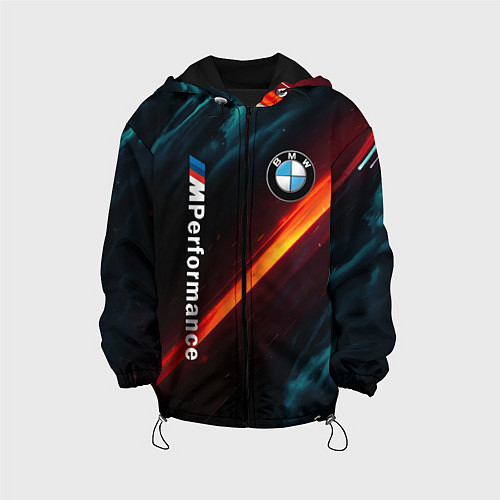 Детская куртка BMW M PERFORMANCE NEON БМВ М НЕОН / 3D-Черный – фото 1
