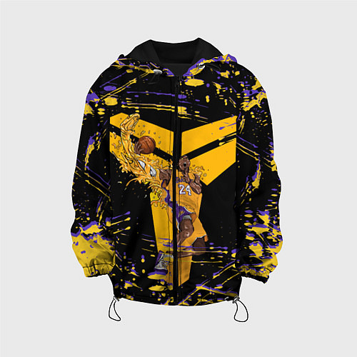 Детская куртка Los angeles lakers NBA / 3D-Черный – фото 1