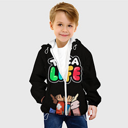 Куртка с капюшоном детская Toca Life: Friends, цвет: 3D-белый — фото 2