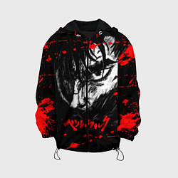 Куртка с капюшоном детская ГАТС БЕРСЕРК BERSERK, цвет: 3D-черный