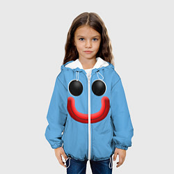 Куртка с капюшоном детская Huggy Waggy smile, цвет: 3D-белый — фото 2