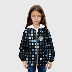 Куртка с капюшоном детская Бэха - боевая машина!, цвет: 3D-белый — фото 2