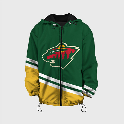 Детская куртка Minnesota Wild NHL / 3D-Черный – фото 1