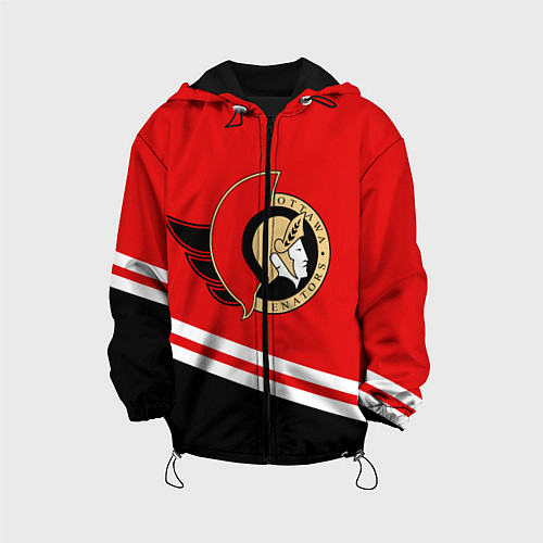 Детская куртка Оттава Сенаторз / 3D-Черный – фото 1