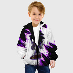 Куртка с капюшоном детская SONIC DARK СОНИК, цвет: 3D-черный — фото 2